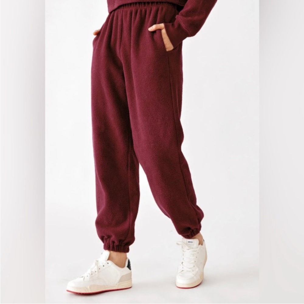 OGL Double Waistband Sweatpants-Polar Fleece Size S small